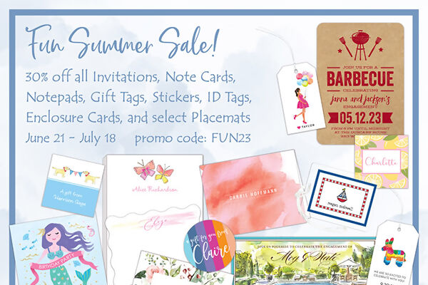 Summer Sale!* 30% Off Popular Items W/ Code FUN23 https://bit.ly/3pecaWN